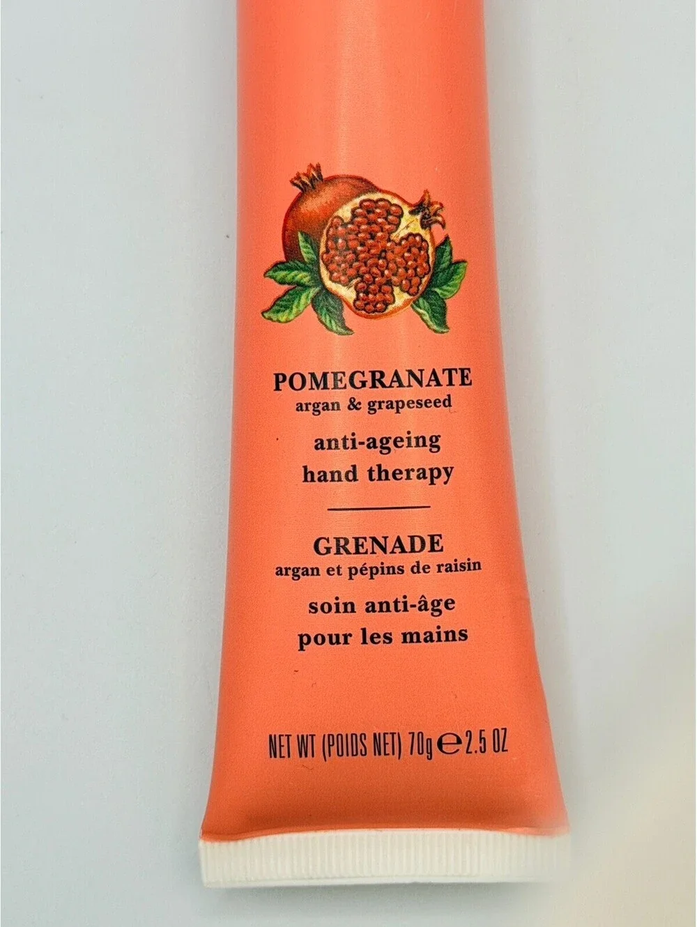 Crabtree & Evelyn London Pomegranate Argan Grapeseed Hand Therapy 2.5oz/70g